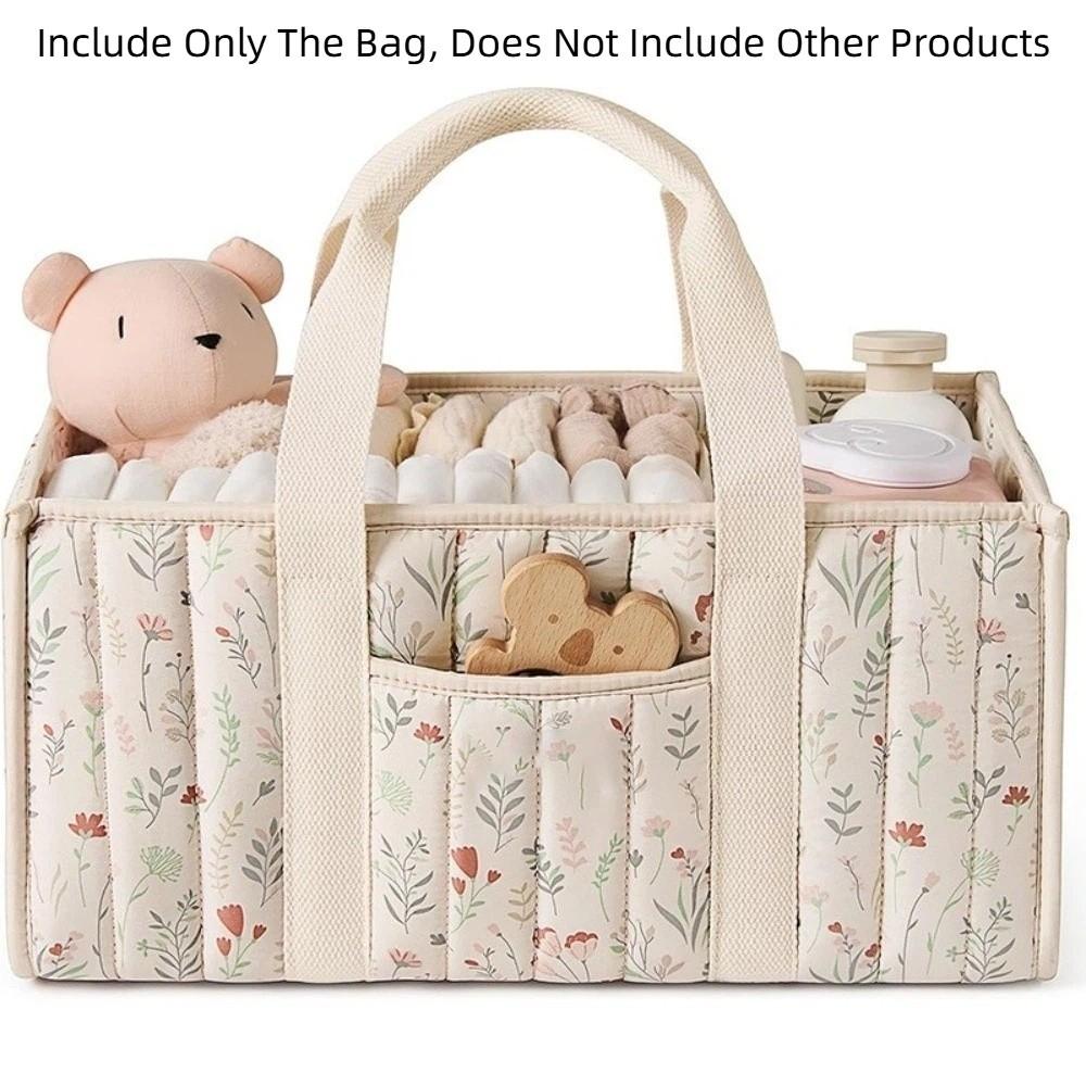 Multi-Pocket Foldable Mommy Bag Large Capacity Diaper Storage Bag Baby Diaper Organizer  Nursery