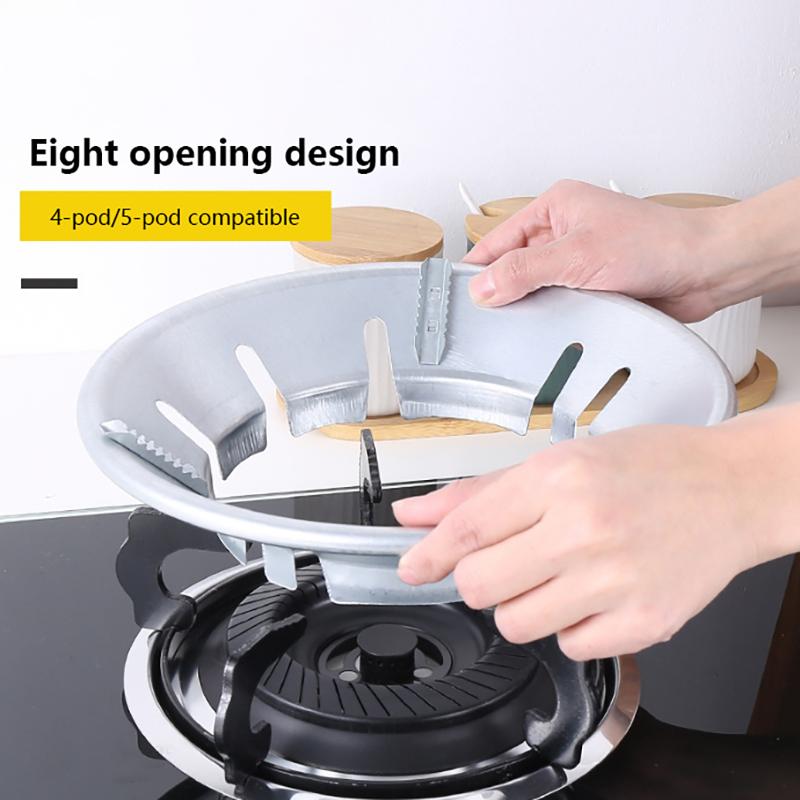 Огнестойкое лобовое стекло, защитное газовое покрытие, ветрозащитное кольцо, противоскользящий кронштейн, утолщенное энергосберегающее кольцо для газовой плиты