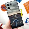 Чехол с изображением самолета, летящего в закат, для Xiaomi Redmi Note 14 13 10 11 12 Pro 11S 12S Чехол для Redmi 15 14C 10C 12C 13C 15C