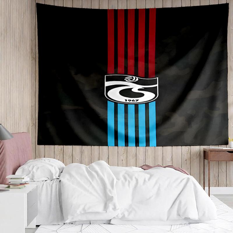 1PC Turkish Football Club Emblem Tapestry, Unique Design Tapestry, Suitable for Bedroom,Livingroom, Playroom,Heartwarming Holiday Gifts