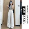 White Ice Silk Wide-leg Pants Women's New Summer Thin Drape Yamamoto Pants Loose Casual Quick-drying Sweatpants