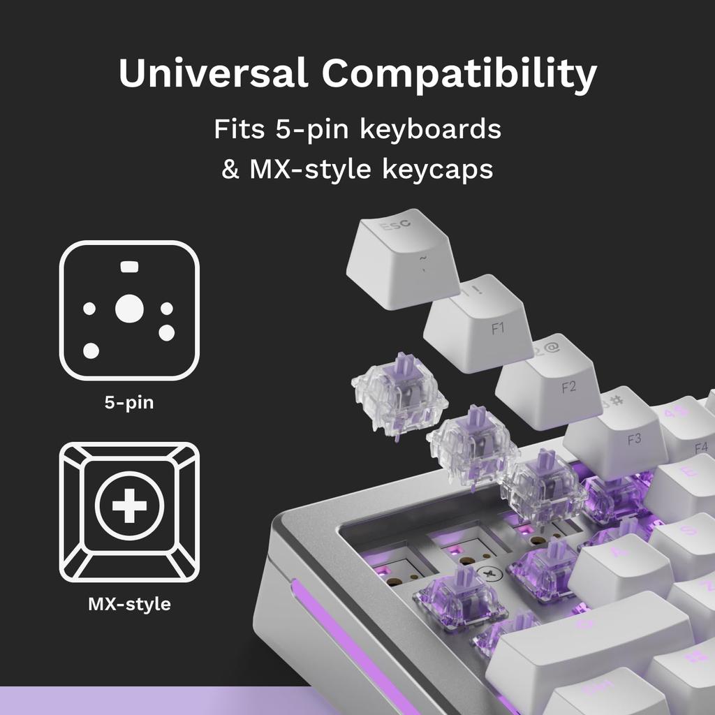 Glorious Mako Switches - Ultralight - Retail GLO-KB-ACC-SWT-MAKO-UL-LUBED-110 KB0880