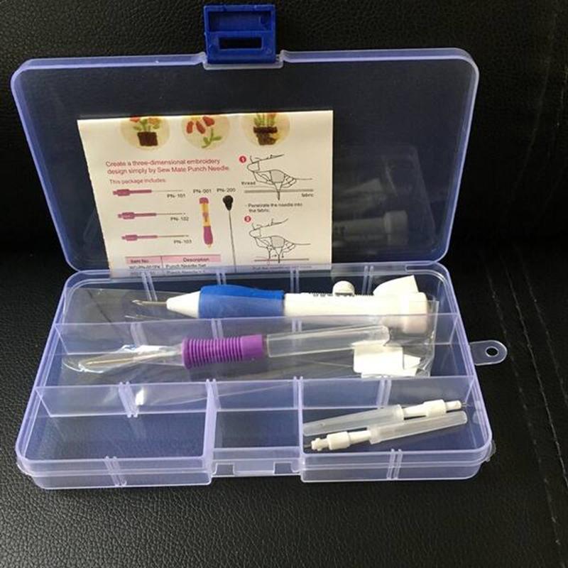 Волшебная игла для вышивания ковров, набор игл для вышивания, набор для рукоделия, спицы для вышивания, ручка, швейные инструменты