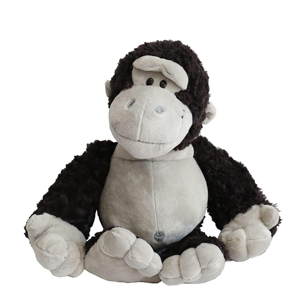 Gorilla Monkey Animal Doll Stuffed Toy Chimpanzee Large Comfortable Present Interior Flexible Bedside Fluffy Body Pillow for Children Chewy Body