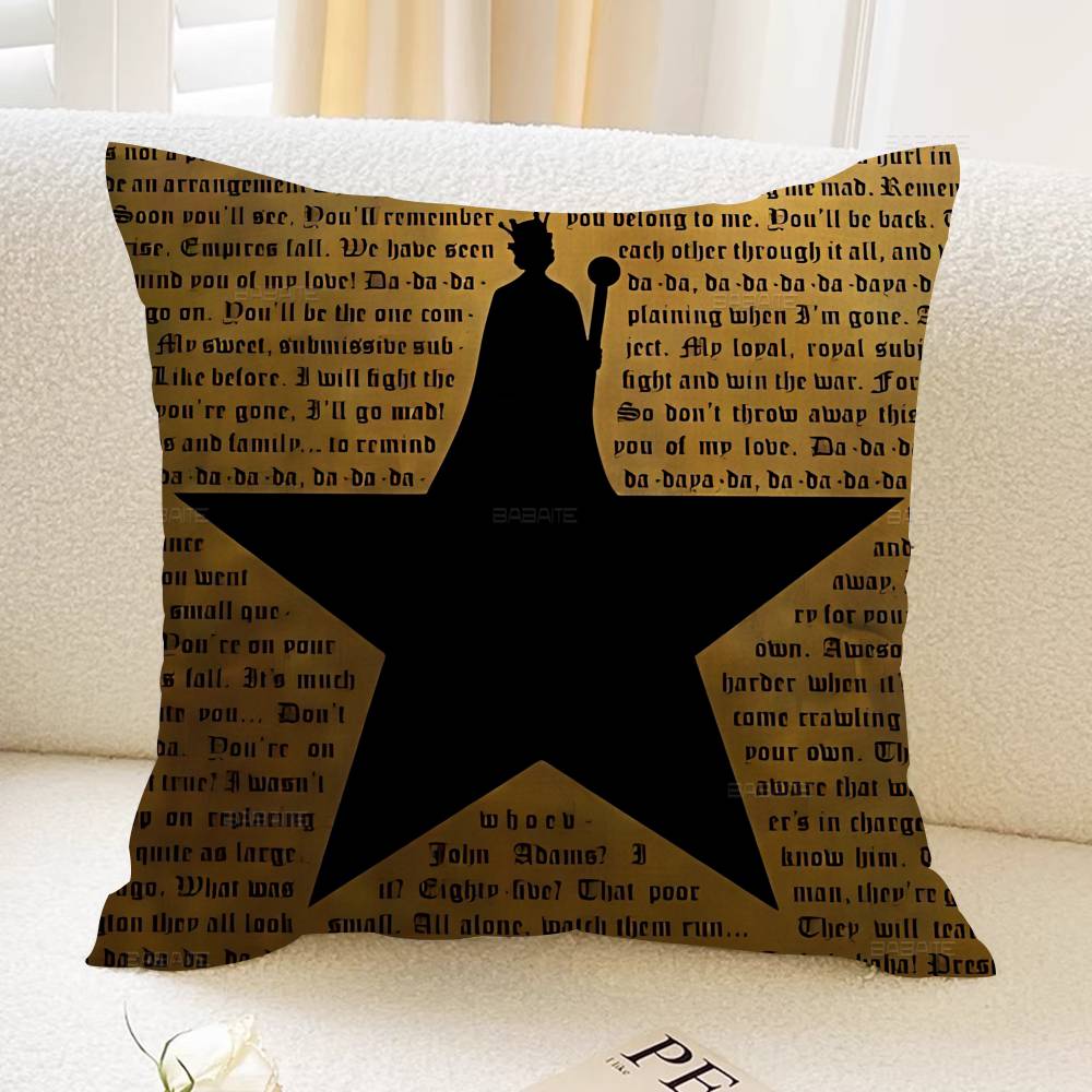 Luxury H-Hamilton Cushion Cover Pillowcase Upholstery Sofa Throw Pillow Home Decor Pillowcas