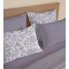 Pack complet housse de couette réversible "Vanessa" 6 pièces pour lit 180 x 200 "King Size" Salma Lavande