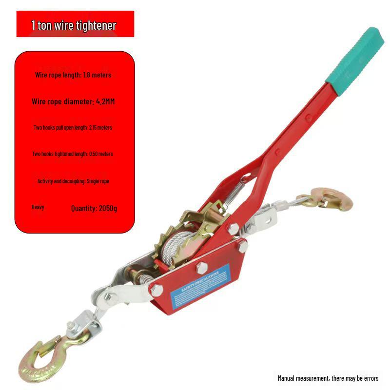 Multifunctional Electrician, Agricultural, and Engineering Wire and Rope Tightener
