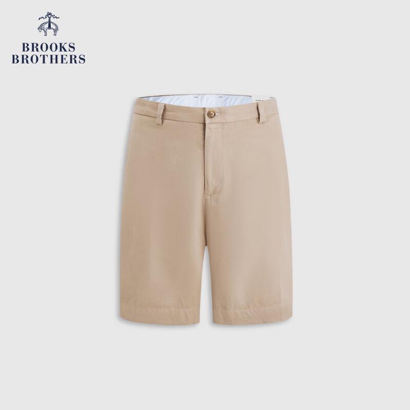 Мужские повседневные шорты Brooks Brothers из хлопка и льна
