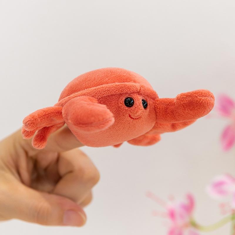 Лесное животное Пальчиковая кукла Панда Плюшевая игрушка Дети Океан Акула Кукла