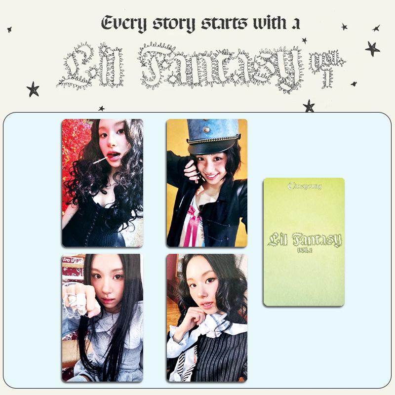 Сон Чэён "LIL FANTASY Vol.1" Карточка из альбома, Открытка, Специальная карточка, Набор счастливых карточек