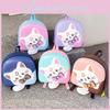 Charming Cartoon Cat Backpack For Kids With Comfortable Shoulder Straps For Everyday Use
