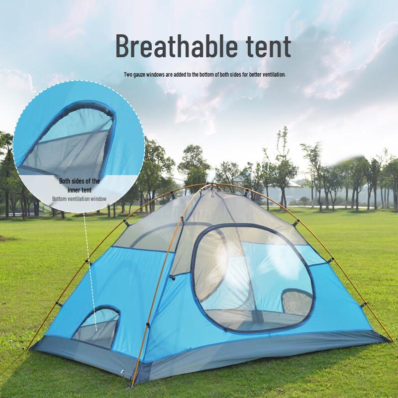 ZISIZ Stormproof Outdoor Camping Tent