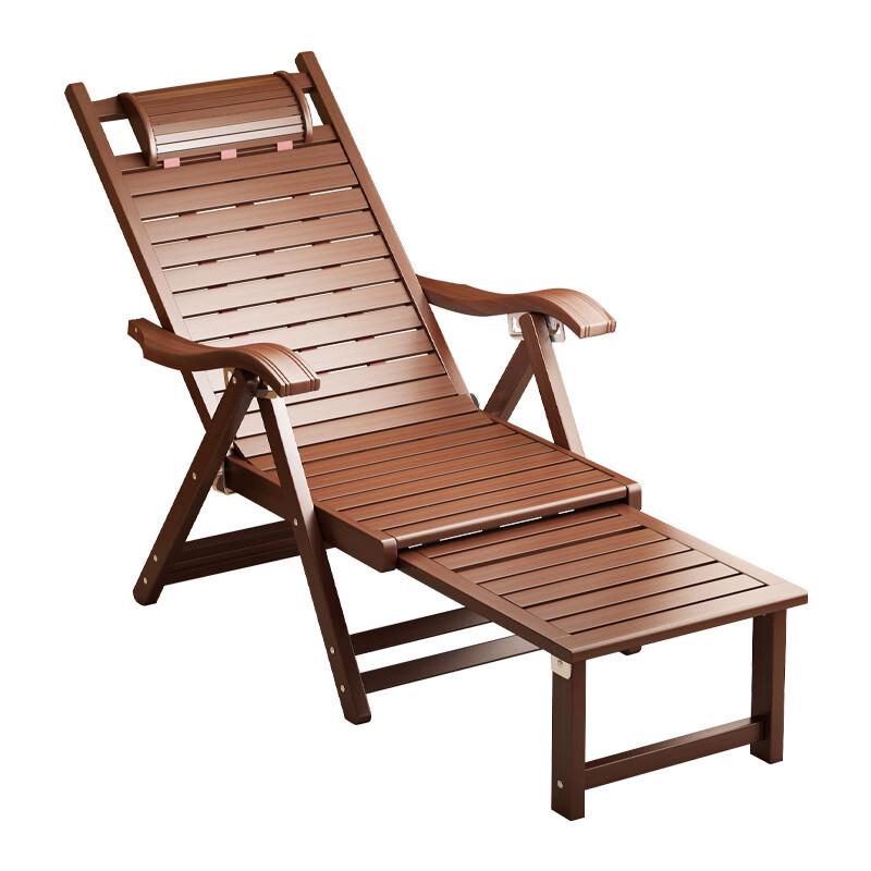 ZISIZ Folding Bamboo Recliner