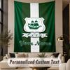 Custom Text Tapestry Plymouth Argyle FC Print Wall Tapestry Indoor Living Room Wall Decor