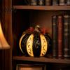 Atmospheric Autumn Harvest Props Fall Pumpkin Decor, Resin Figurine, Vintage Rustic Table Centerpieces Centerpiece for Halloween Thanksgiving, Indoor