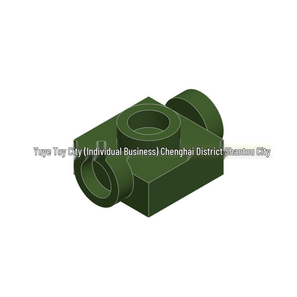 Compatible 1x1 Double-Sided Studs Building Blocks - EQL17 KF-0176 MOC Accessories