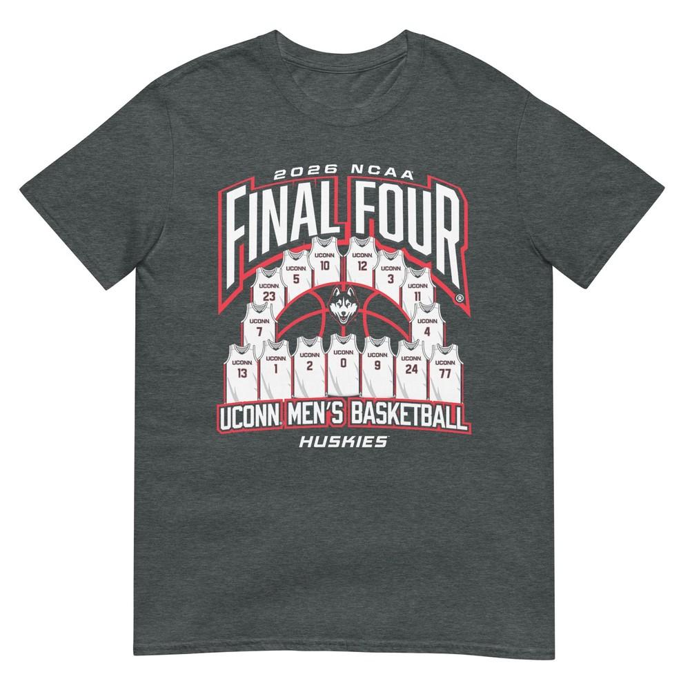 Uconn Unisexs Basketball Final Four TShirt