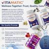 Vitamatic, Adenosyl/Hydroxy B12, 90 Capsules