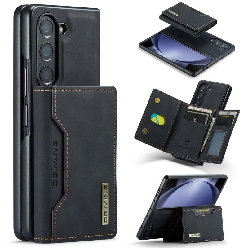 Кожаный кошелек-держатель для карт для Samsung Galaxy Z Fold 6 5 4 3 5g, чехол-сумка с магнитной подставкой для Samsung Z Fold6