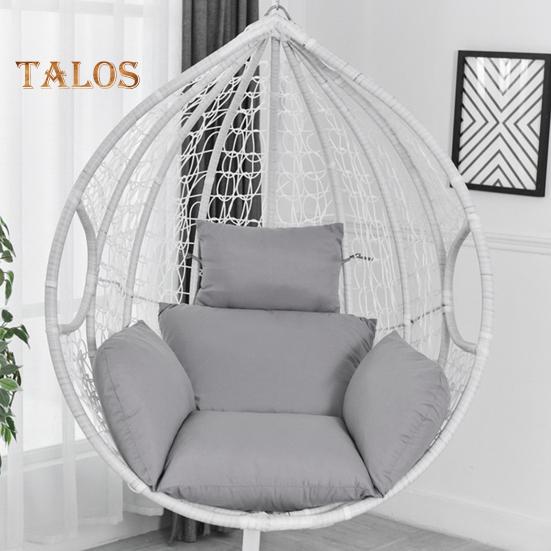 Подушка для кресла-качалки с подголовником, моющаяся, подвесная корзина, замена подушки для сиденья для патио, садового кресла-качалки