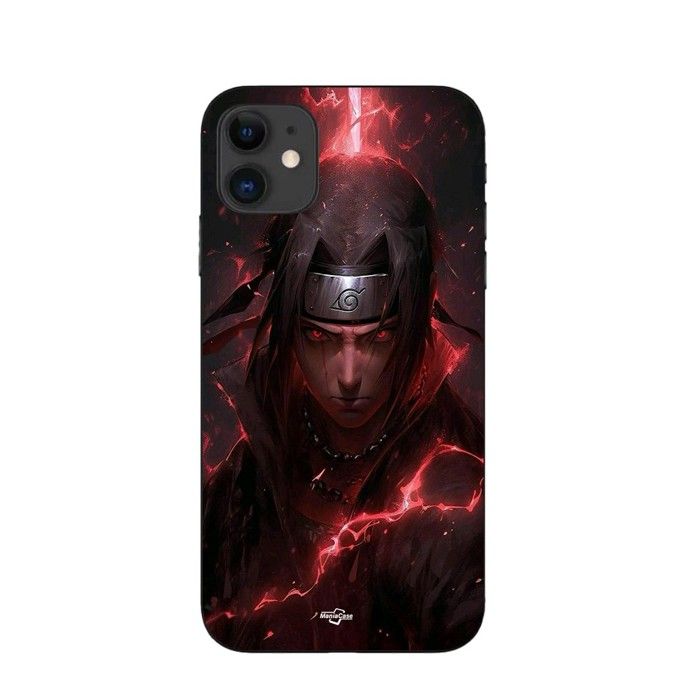 Coque de téléphone - MANIACASE - Iphone 12 mini - Silicone - Noir - Anime 3D fanart