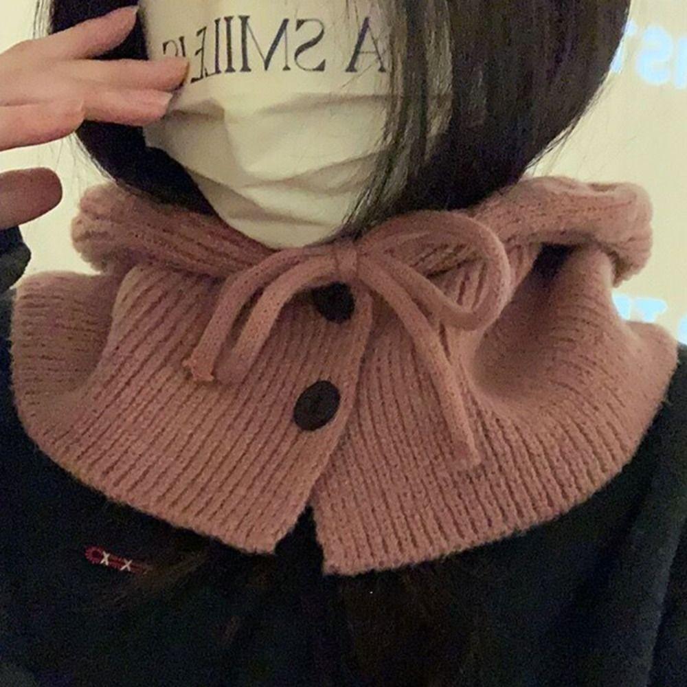 Защита ушей вязаные шапки с капюшоном ветрозащитная шапка на шнурке унисекс женские зимние шапки-балаклавы