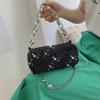 This Year's Popular Small Bags Are Women's Summer Versatile New Trendy Fashion Shoulder Messenger Bags Trendy Diamond-encrusted Cylindrical Bags
