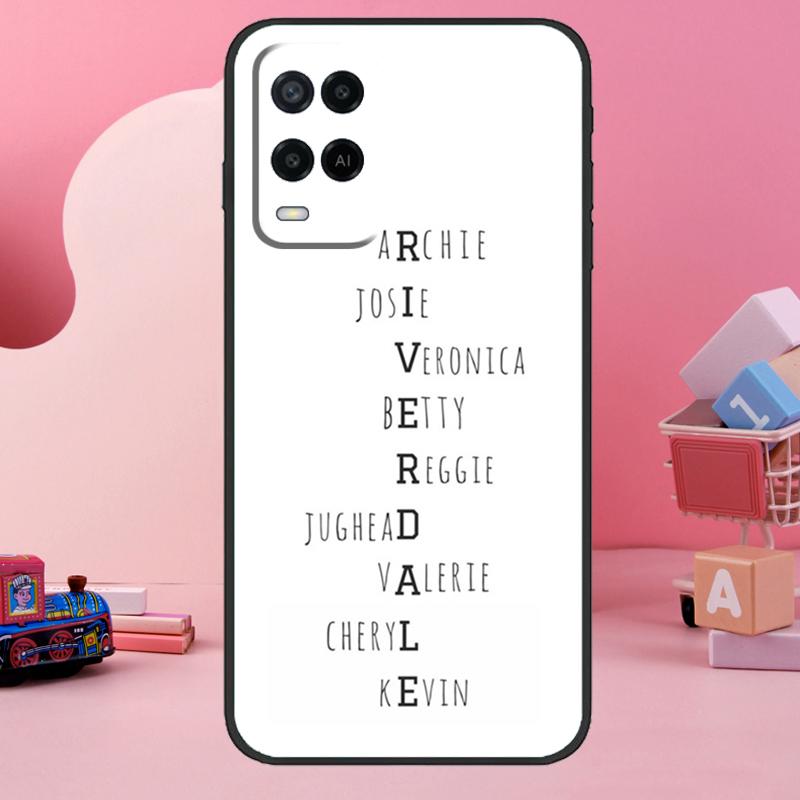Riverdale Case For Oppo A74 A94 A54 A17 A57 A77 A76 A16 A96 A18 A60 A80 A40 A38 A58 A78 A98 A15 A5 Pro