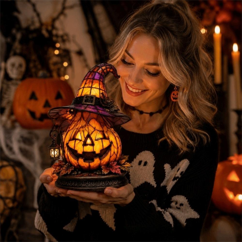 Home Decoration Halloween Lamp Cat Bird Desktop Lights Home Ornaments Night Light Bedside