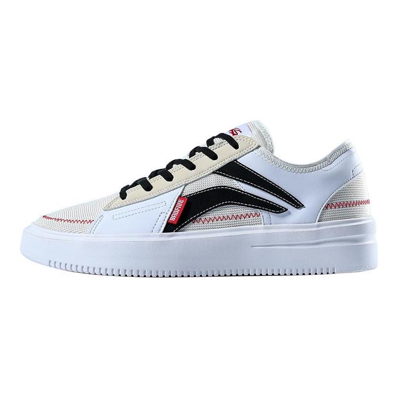 Li Ning Badfive The Rebel Амортизирующие Скользкие Устойчивые к истиранию Низкие Баскетбольные кроссовки для выступлений Мужские AGBP021-3