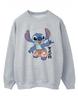 Womens/Ladies Lilo & Stitch Bermuda Shorts Sweatshirt