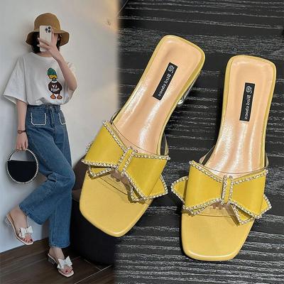 Модные женские классические босоножки на белом квадратном каблуке с открытым носком для летней леди Модные милые удобные весенние босоножки на каблуке больших размеров