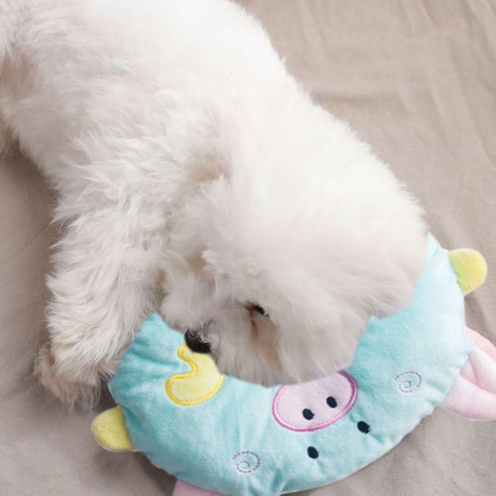 Мягкая подушка для шеи спящей кошки в форме оленя/свиньи/медведя, подушка-кровать для собаки, подушка для поддержки шеи собаки, для сна