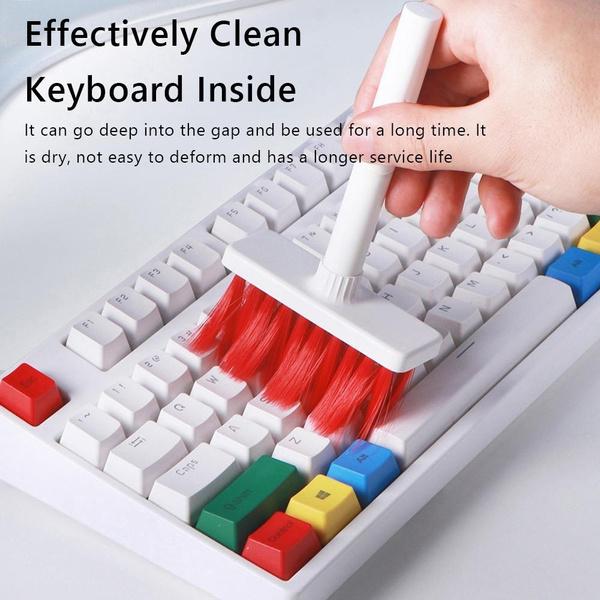 5 In 1 Electronic Cleaner Kit, Keyboard Cleaner Kit with Brush,  Multifunctional Cleaning Kit for Earphone, Keyboard, Laptop, Phone, PC Monitor
