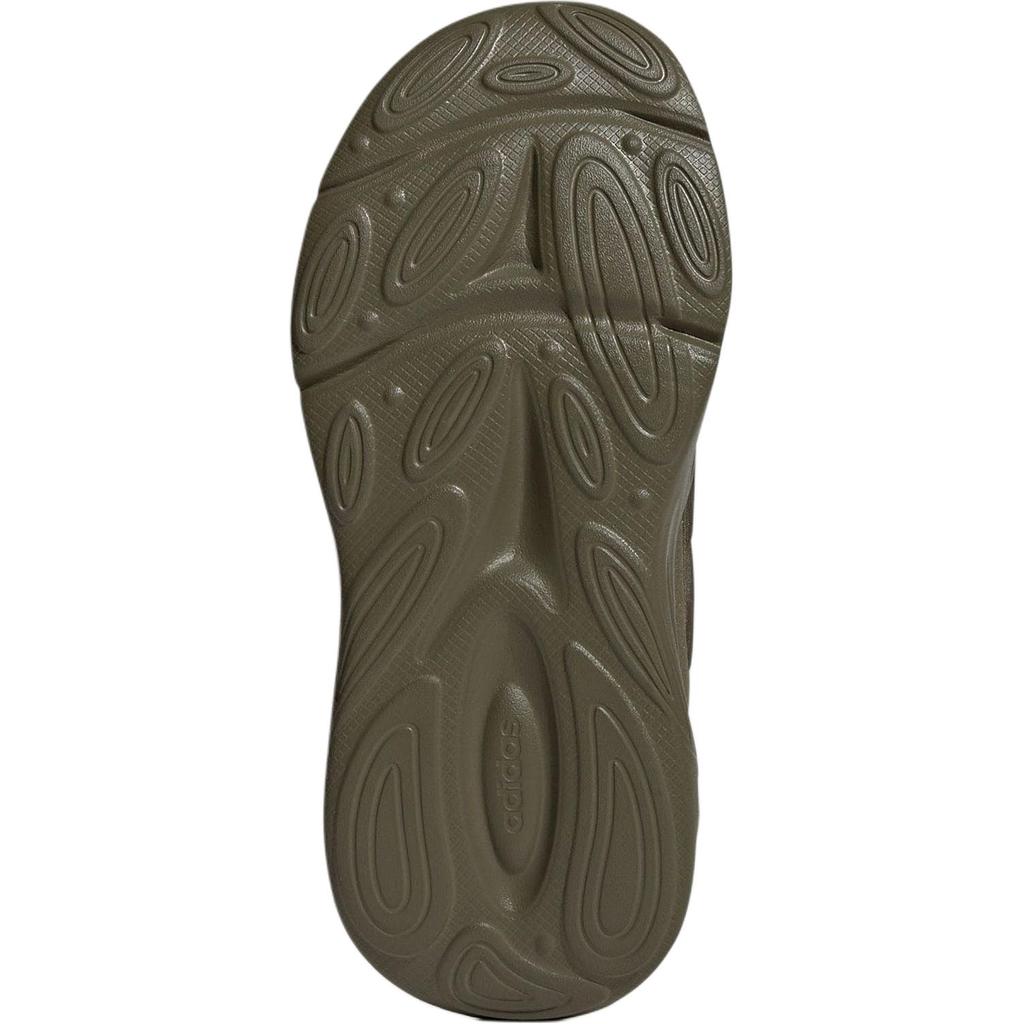 Adidas Ozelle Fabric Comfortable Versatile Durable Low-Top Kids Casual Shoes Kids Casual Shoes Olive-Green IE6406