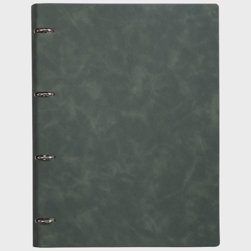 New Style A4 Loose-Leaf Notepad: Elegant, Simple, Detachable Ring for Business or Office Meetings