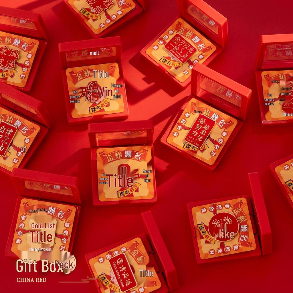 Success Gift Box: Motivational Brooch for Students - Pass Exams, Graduation, College & High School Entrance
