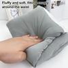 Sleeping Lumbar Support Pillow 360 Degrees Wrap Around Adjustable Lumbar Support Cushion Lower Back Sciatic Nerve Pain Relief Soft Waist Pillow