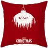Чехол на рождественскую подушку для дивана, спальни, новогоднего домашнего декора, веселого праздничного подарка, 45x45 см