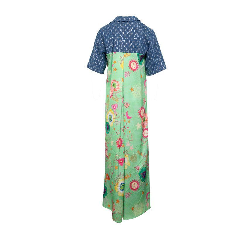 Robe longue à fleurs didi jean avec pois Femme HOLLY AND JOEY