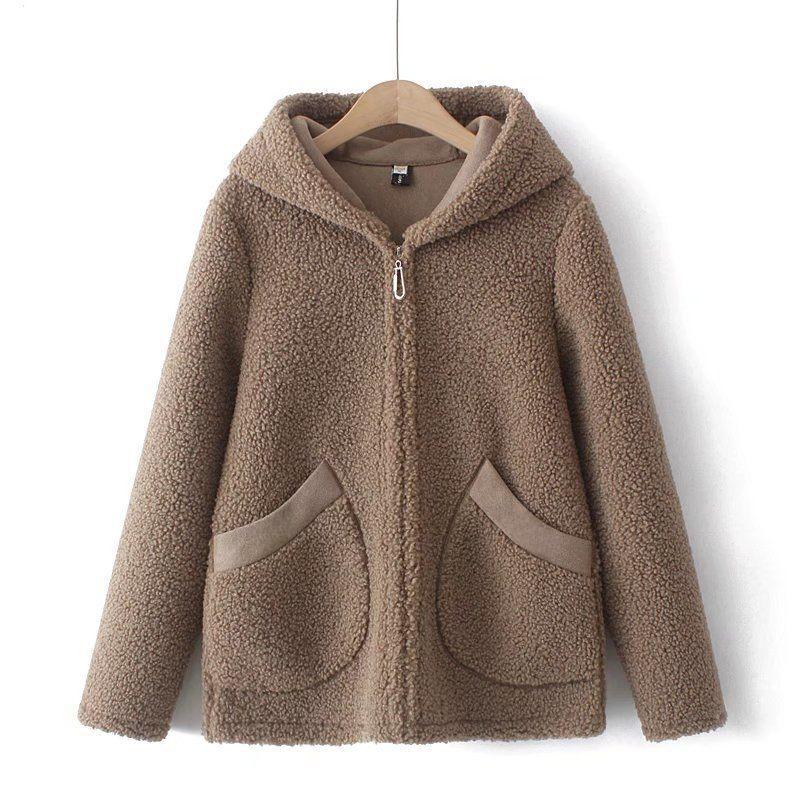 Зимнее хлопковое пальто для женщин среднего возраста, теплая флисовая толстая куртка с капюшоном, повседневное свободное пальто Parker