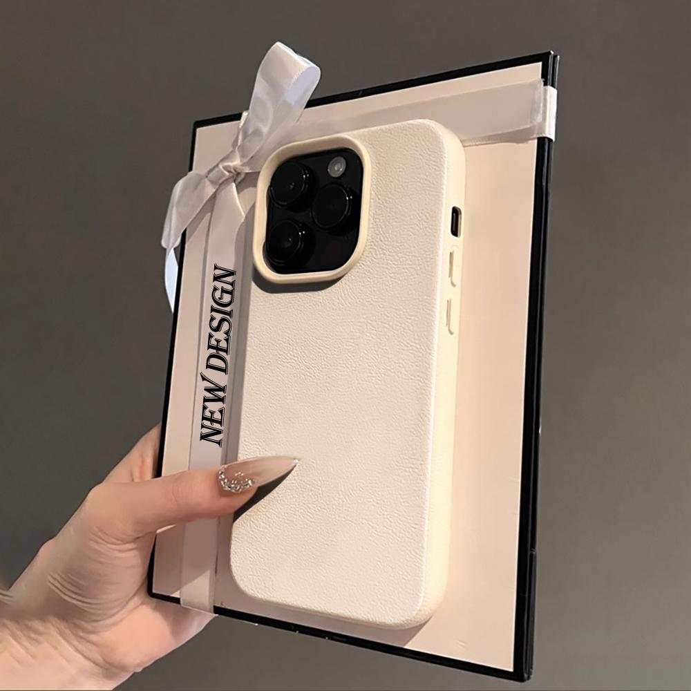 Чехол с дизайном "Да и Нет" для пары для iPhone 17 Air 16 15 14 13 12 11 Pro Max Plus X Мягкий защитный чехол с текстурой личи, ударопрочный