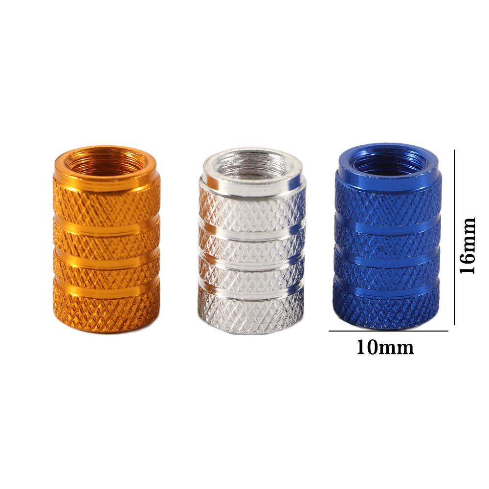 Zinc Zinc Alloy 4pcs Tube Car Truck Valve Cover Bicycle Valve Caps Tyre Air Caps Car Wheel Tire Valves
