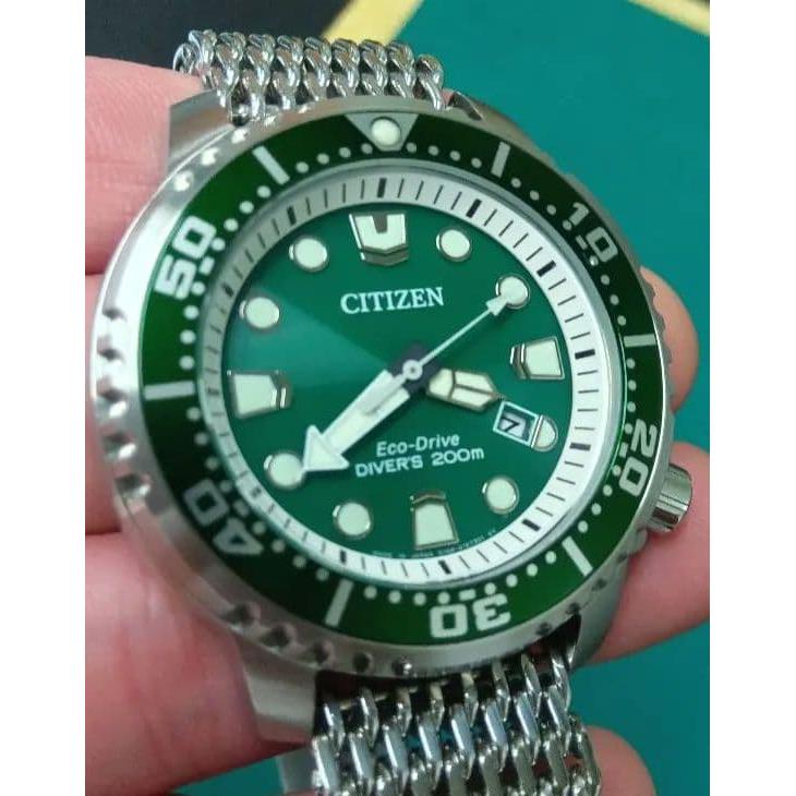Б/у CITIZEN Promaster Date Зеленые