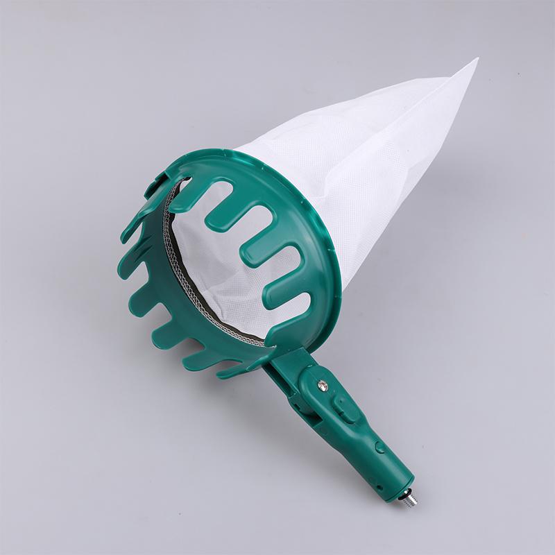 Головка для сбора фруктов в саду, Сад, Яблоки, Груши, Апельсины, Инструмент для сбора фруктов с высоких деревьев, Мешочек для сбора фруктов, Съемный, Коллектор фруктов для фермы