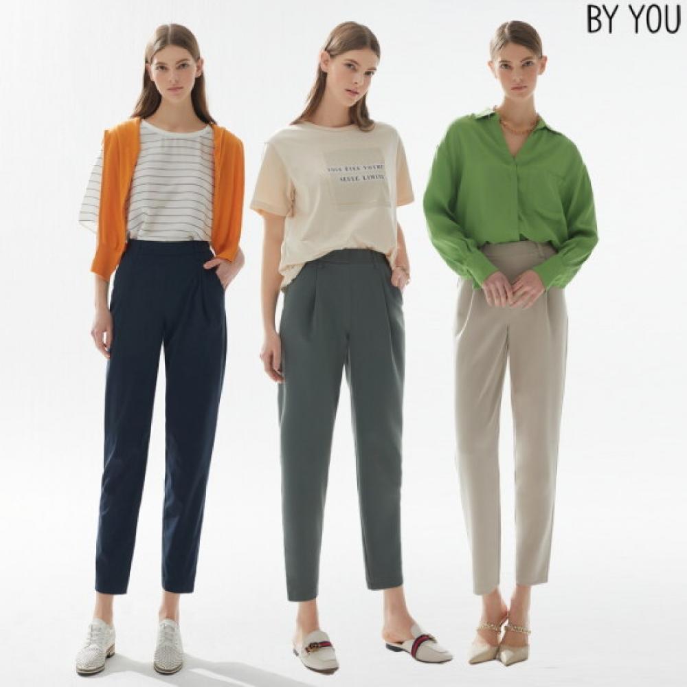 Baiyu Women Relax Hidden Fit Banding Pants 3 Types Selected Stbw