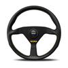 MOMO Veloce Racing Steering Wheel, 32mm, Black, V-2
