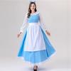 Blue Maid Princess Cosplay Costume Outfit Performance Role Play Halloween Christmas Dress For Women