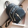 Женский Черный Мини-Рюкзак для Путешествий Оксфордский Daypack Сумка на Плечо Кошелек для Девочки