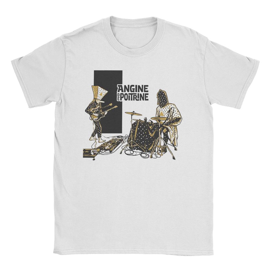 Unisexs Unisexs Angine De Poitrine Rock Band T Shirt Pure Cotton Fashion TShirt Clothing Outfits